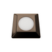 WAC 2551 2" LED Surface Mount Square Indicator Light - Bronze Stainless Steel
