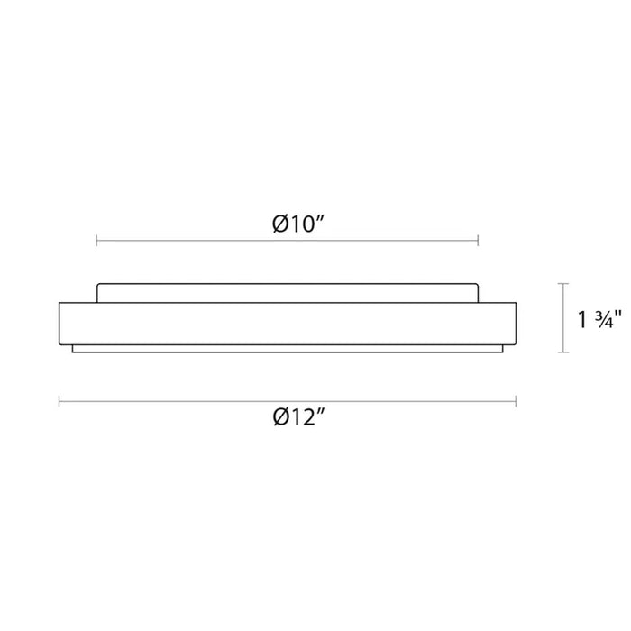 Sonneman 2567 Dazzle 12" Round LED Surface Mount