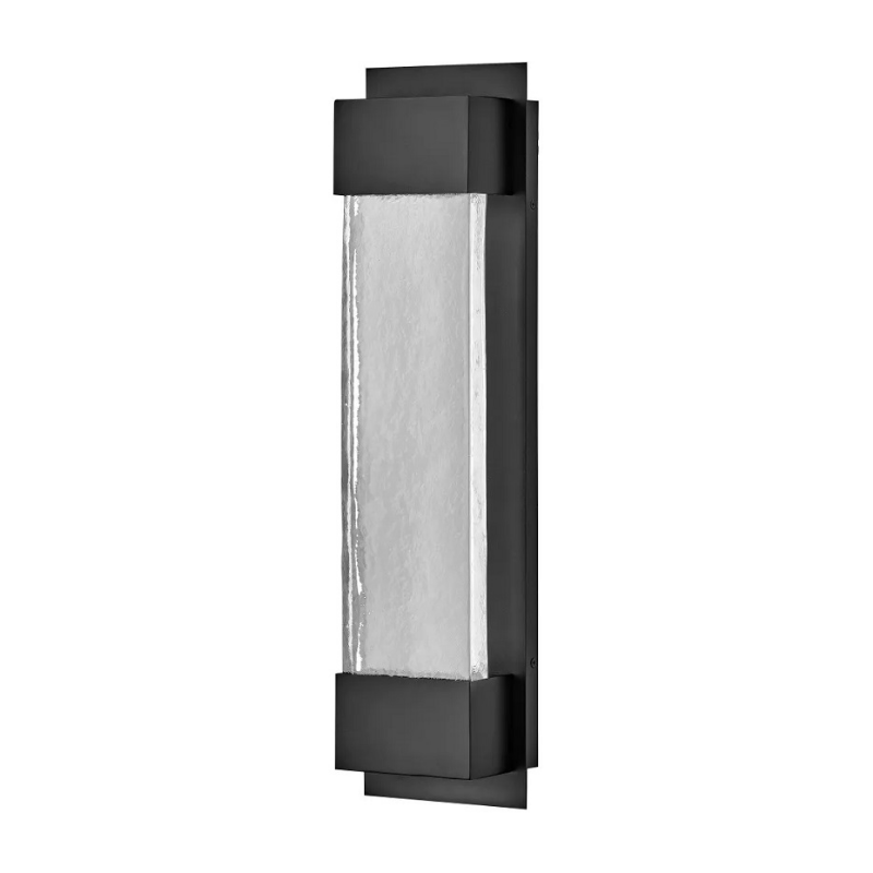 Hinkley 10595 Rune 1-lt 24" Tall LED Outdoor Wall Sconce - Black