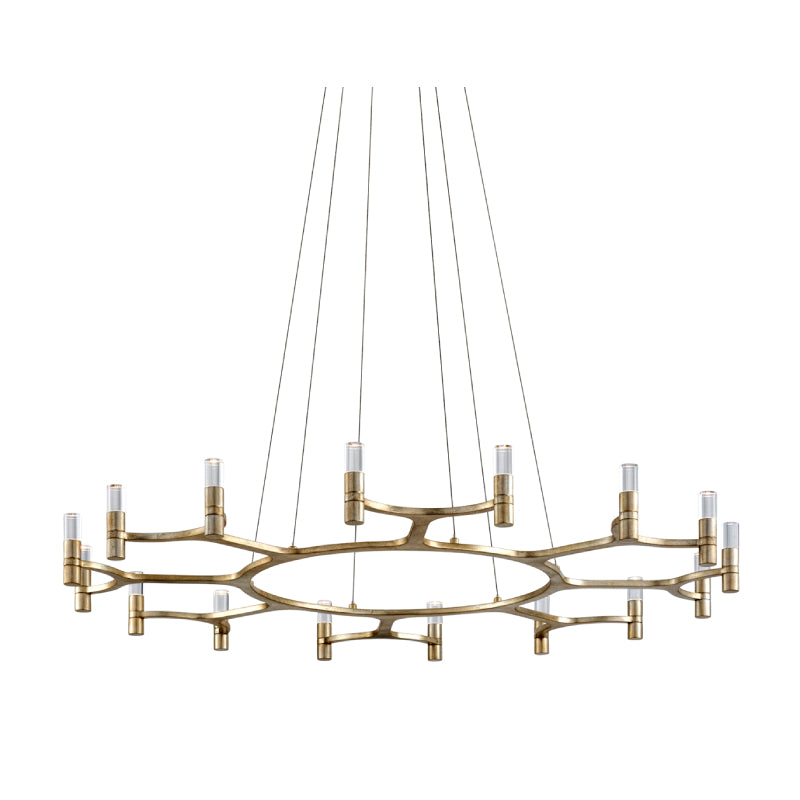 Corbett 258-016 Nexus 16-lt 49" LED Chandelier