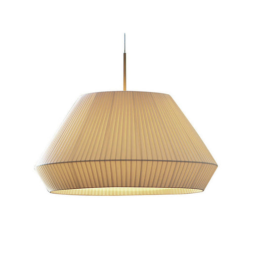 Bover Mei 150 6-lt 59" Pendant-Cream Translucent Ribbon