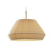 Bover Mei 150 6-lt 59" Pendant-Cream Translucent Ribbon