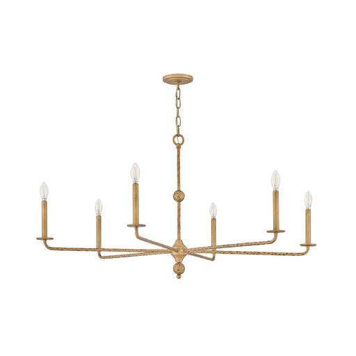 Hinkley 48628 Ansel 6-lt 46" LED Chandelier
