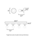 Maxim 26094 Hollywood 4-lt 27" Bath Vanity