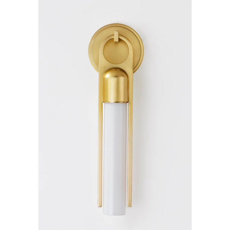Hudson Valley 2617 Bethlehem 1-lt 17" Tall Wall Sconce - Aged Brass
