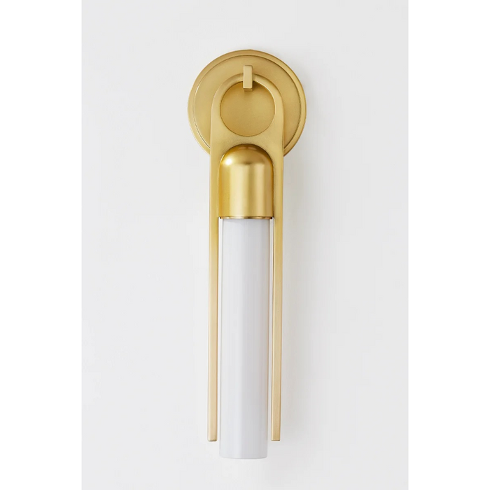 Hudson Valley 2617 Bethlehem 1-lt 17" Tall Wall Sconce - Aged Brass