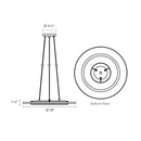 Sonneman 2620 Float 18" LED Pendant