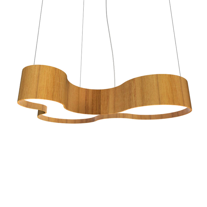 Accord 263LED Organic 1-lt 47" LED Pendant - Teak