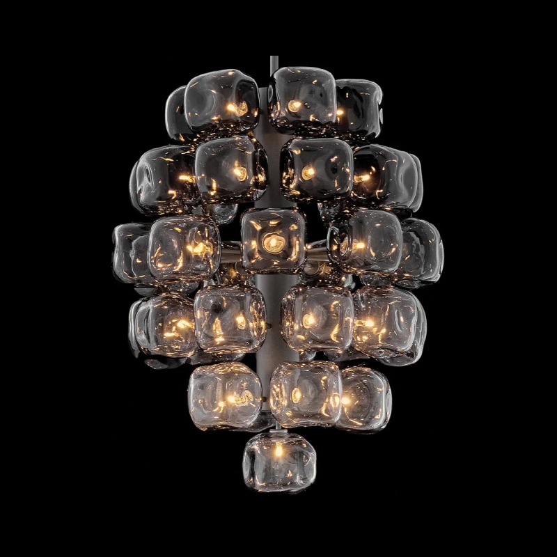 Fredrick Ramond FR46856 Perriand 40-lt 24" LED Chandelier
