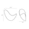 Sonneman 2670 Waveforms 12" Left LED Wall Sconce