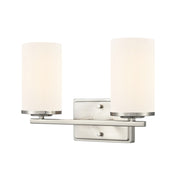 Millennium 2702WG Verlana 2-lt 14" Vanity Light - Brushed Nickel