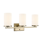 Millennium 2703WG Verlana 3-lt 22" Vanity Light - Modern Gold