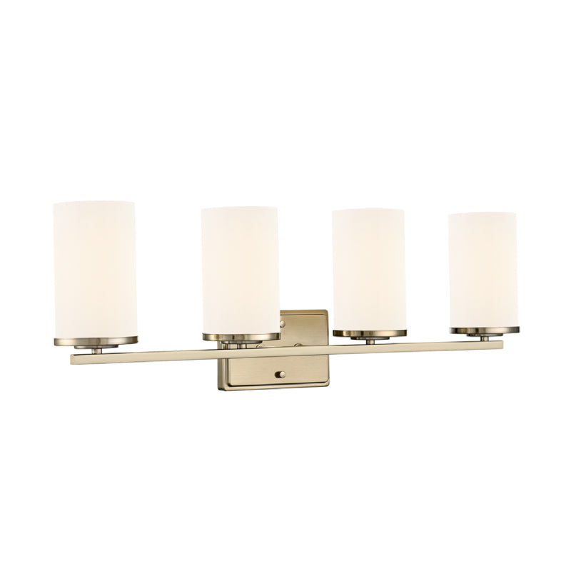 Millennium 2704WG Verlana 4-lt 28" Vanity Light - Modern Gold