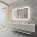 Paris Mirror Rectangle 60" x 36" LED Backlit Mirror, 3CCT Selectable