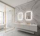 Paris Mirror Rectangle 24" x 32" LED Backlit Mirror, 3CCT Selectable