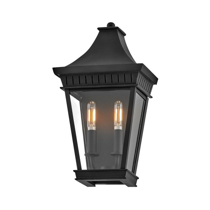 Hinkley 27096 Chapel Hill 2-lt 16" Tall LED Outdoor Wall Mount Lantern
