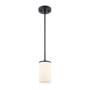 Millennium 2711WG Verlana 1-lt 5" Pendant - Matte Black