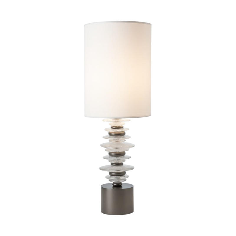 Hubbardton Forge 271200 Cairn 1-lt 32" Tall Table Lamp - Dark Smoke