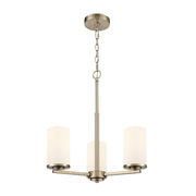 Millennium 2713WG Verlana 3-lt 19" Chandelier - Modern Gold