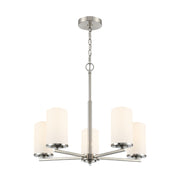 Millennium 2715WG Verlana 5-lt 24" Chandelier - Brushed Nickel