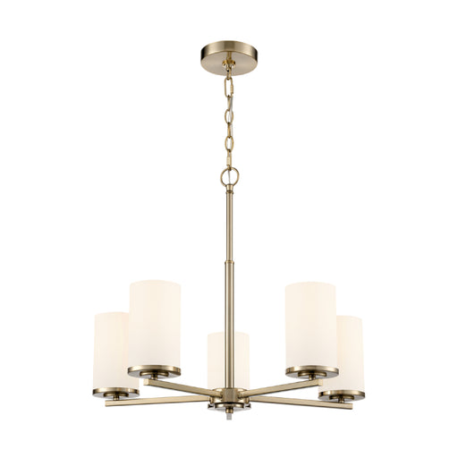 Millennium 2715WG Verlana 5-lt 24" Chandelier - Modern Gold