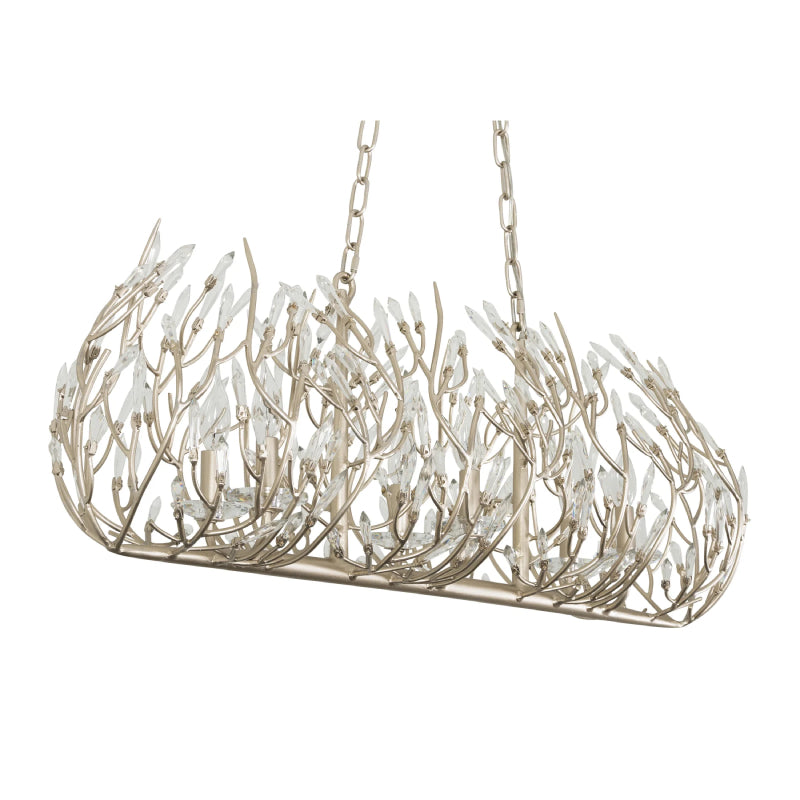 Varaluz 271N06 Bask 6-lt 36" Linear Pendant