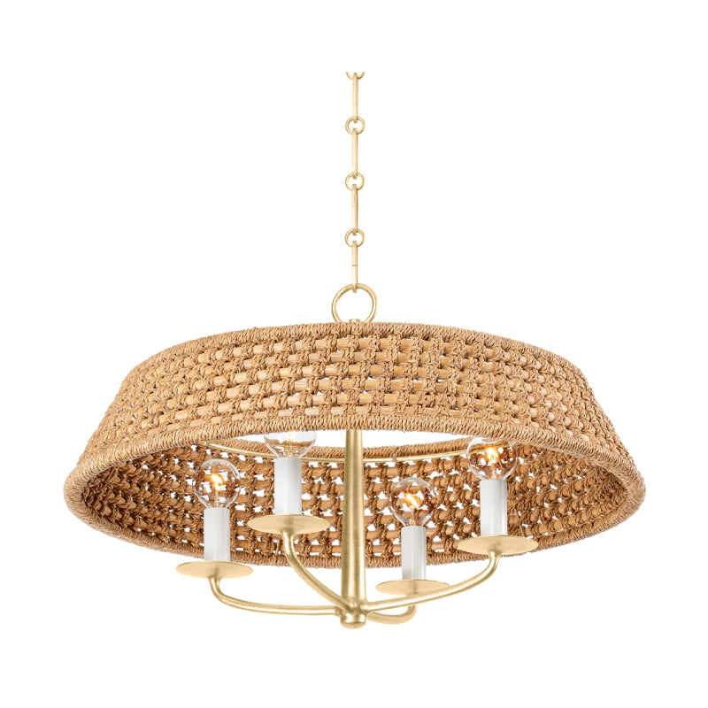 Hudson Valley 2722 Bradley 4-lt 22" Chandelier