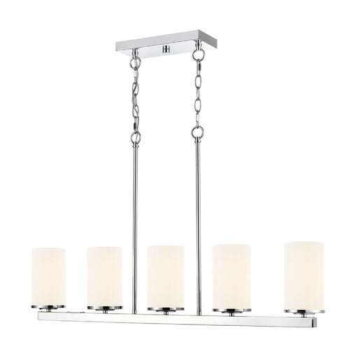 Millennium 2725WG Verlana 5-lt 35" Island Light - Chrome