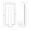 Sonneman 2725 Midtown 18" Tall LED Sconce
