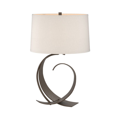 Hubbardton Forge 272674 Fullered Impressions 1-lt 22" Tall Table Lamp, Flax