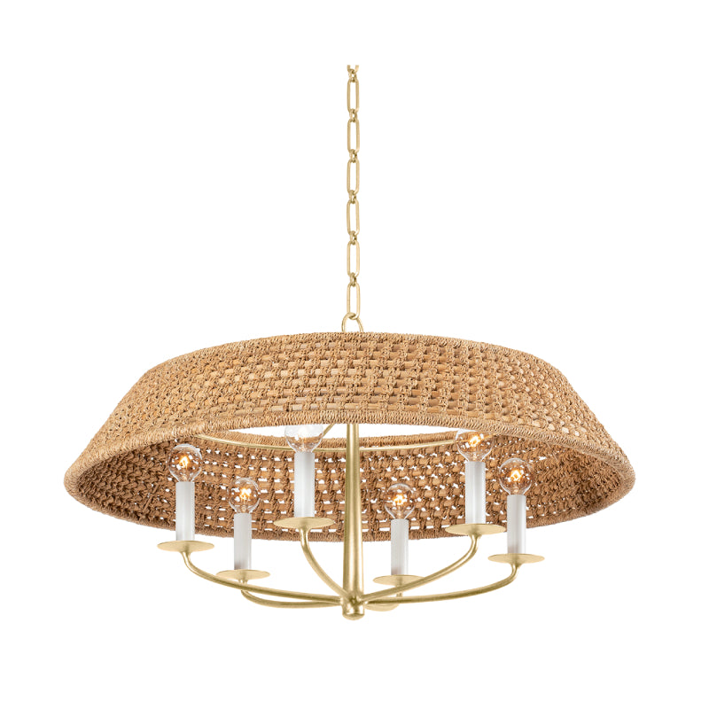 Hudson Valley 2730 Bradley 6-lt 30" Chandelier