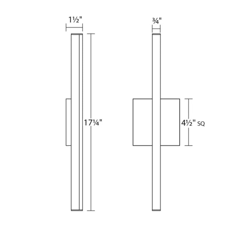 Sonneman 2769 Stix 17" Tall LED Bath Bar