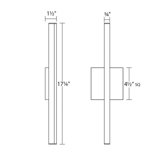 Sonneman 2769 Stix 17" Tall LED Bath Bar