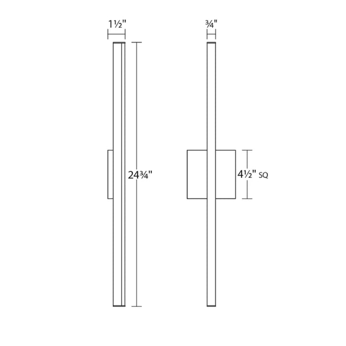 Sonneman 2770 Stix 24" LED Bath Bar