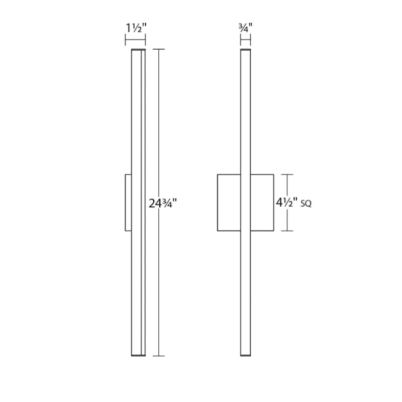 Sonneman 2770 Stix 24" LED Bath Bar