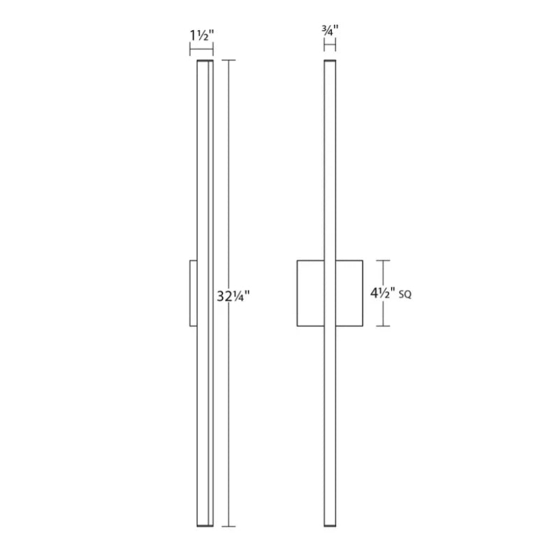 Sonneman 2771 Stix 32" Tall LED Bath Bar