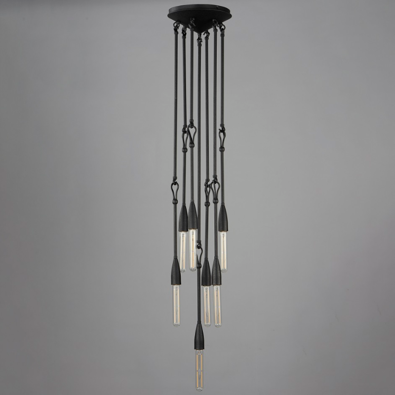 Maxim 27716 Pioneer 7-lt 10" Pendant