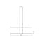 Sonneman 2804 Tik-Tak Stack 16-lt 48" 4-Tier LED Chandelier