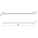 Sonneman 2810 Thin-Line 48" One-Sided LED Wall Bar