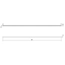 Sonneman 2810 Thin-Line 96" One-Sided LED Wall Bar