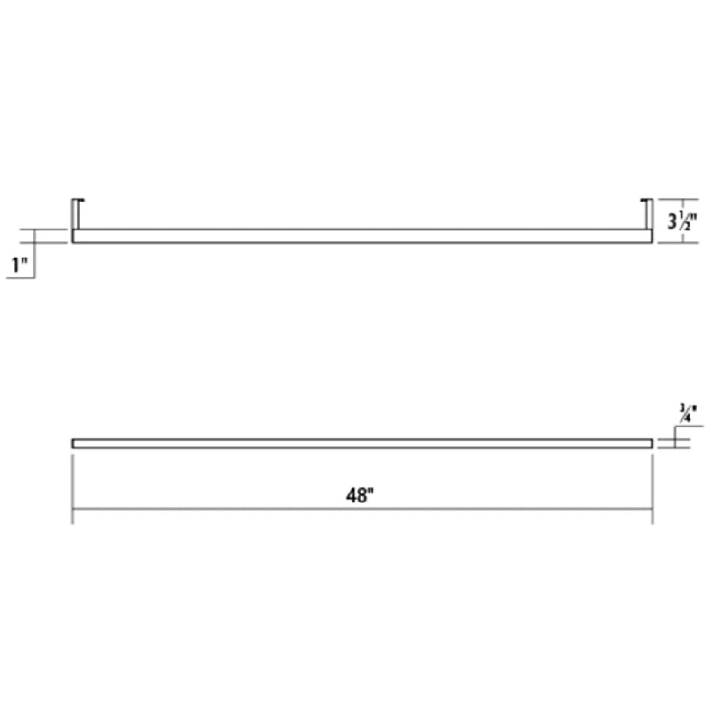 Sonneman 2814 Thin-Line 48" LED Indirect Wall Bar