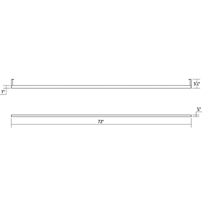 Sonneman 2814 Thin-Line 72" LED Indirect Wall Bar