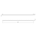 Sonneman 2814 Thin-Line 96" LED Indirect Wall Bar