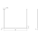 Sonneman 2816 Thin-Line 48" One-Sided LED Pendant