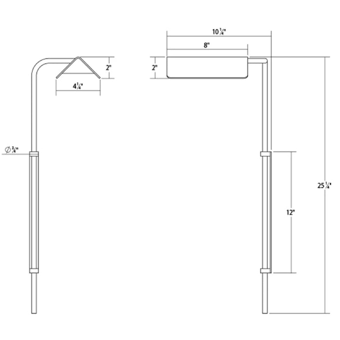 Sonneman 283 Morii 25" Tall LED Wall Lamp