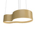 Accord 285LED Organic 1-lt 33" LED Pendant - Organic Gold