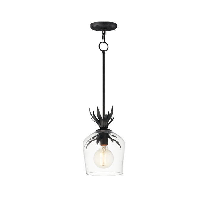 Maxim 2871 Paloma 1-lt 8" Pendant-Anthracite-Anthracite
