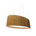 Accord 287LED Oval 1-lt 32" LED Pendant - Louro Freijo