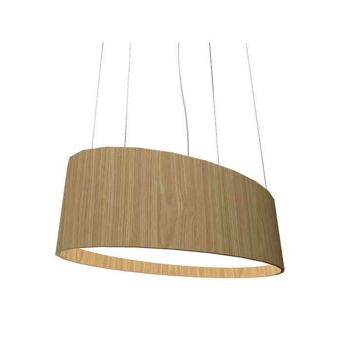Accord 287LED Oval 1-lt 32" LED Pendant - Sand