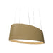 Accord 287LED Oval 1-lt 32" LED Pendant - Organic Gold